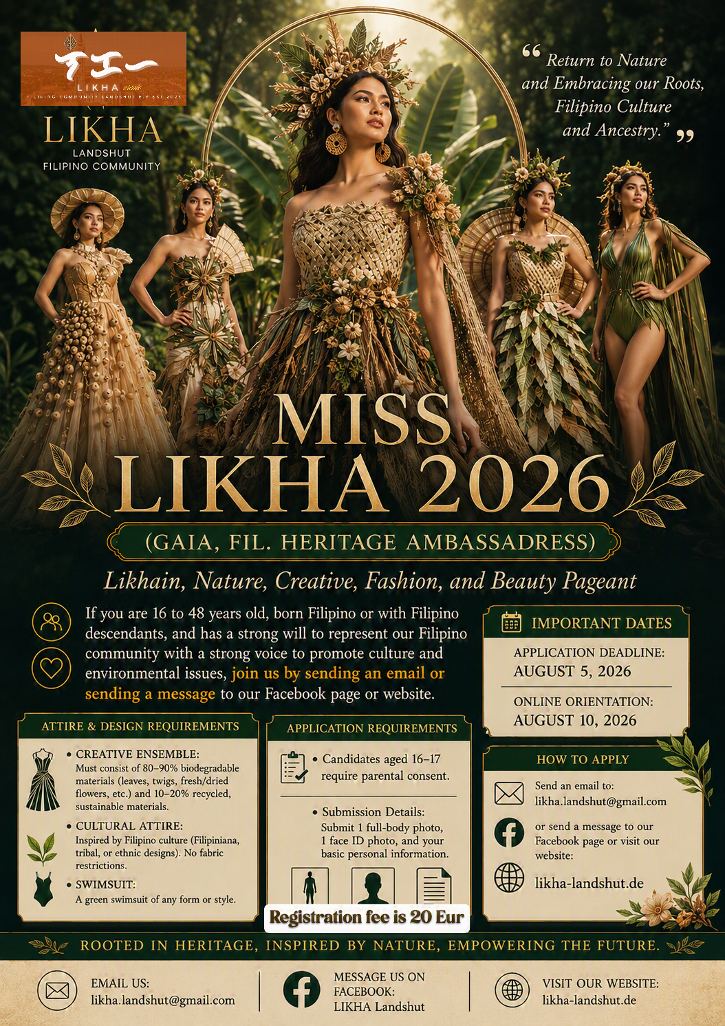 Miss Likha 2026 Poster